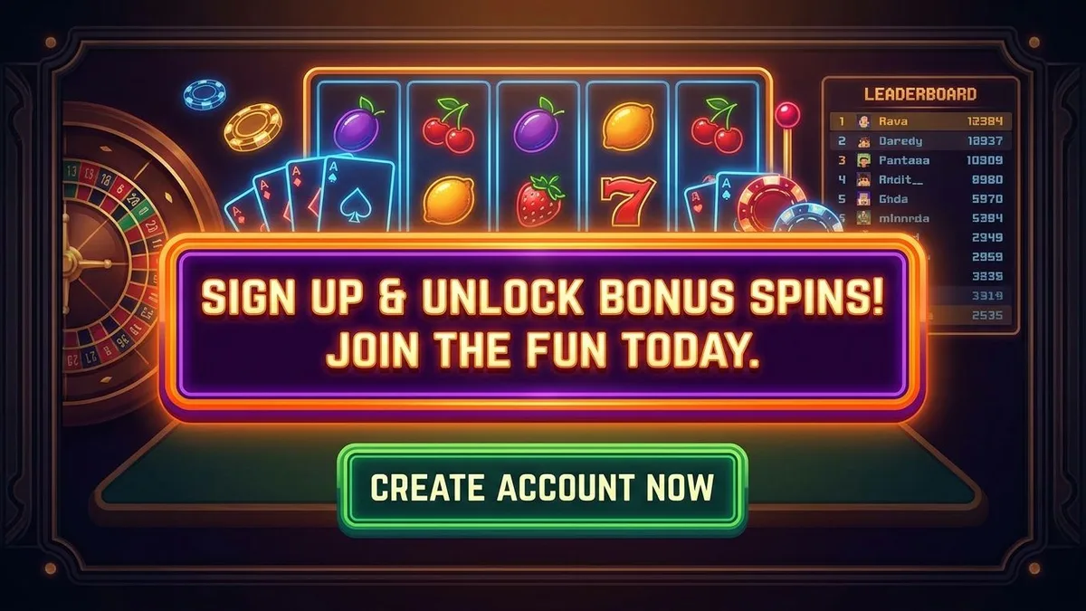Sign Up With Bonus